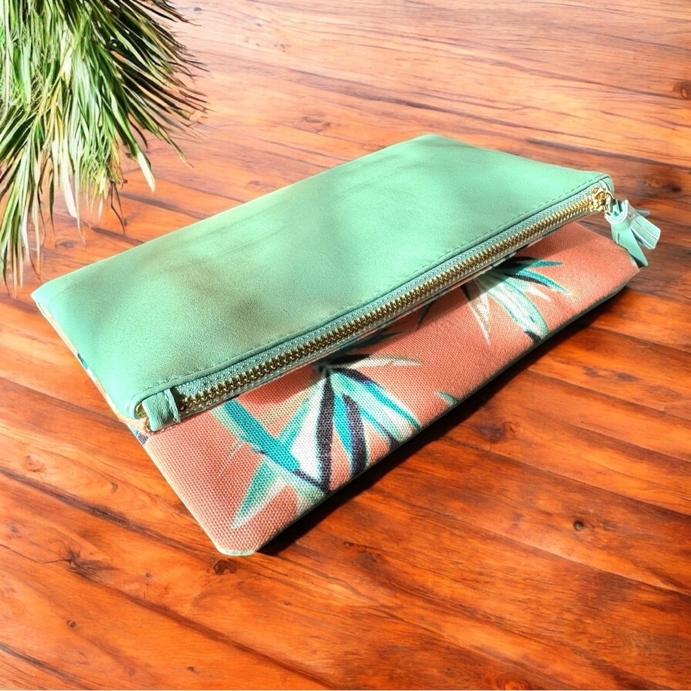RACHEL PALLY Fold-Over Clutch Bag - Tropical Print